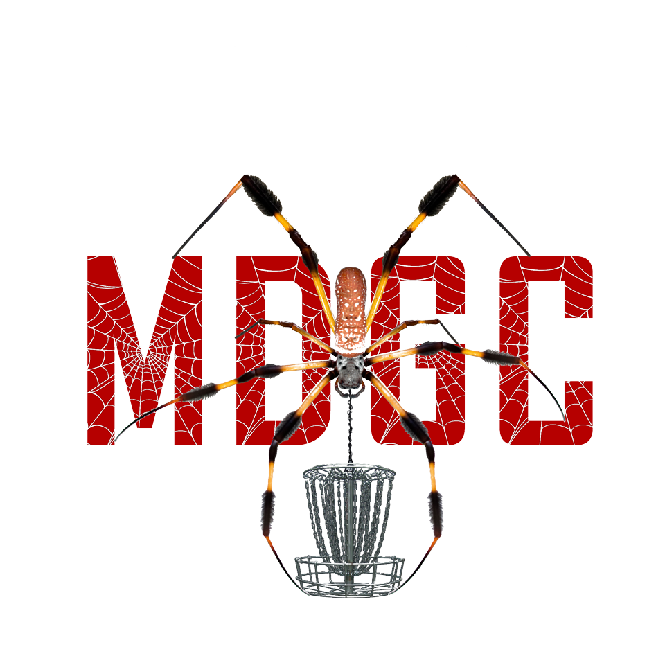 Miami Disc Golf Club spider logo